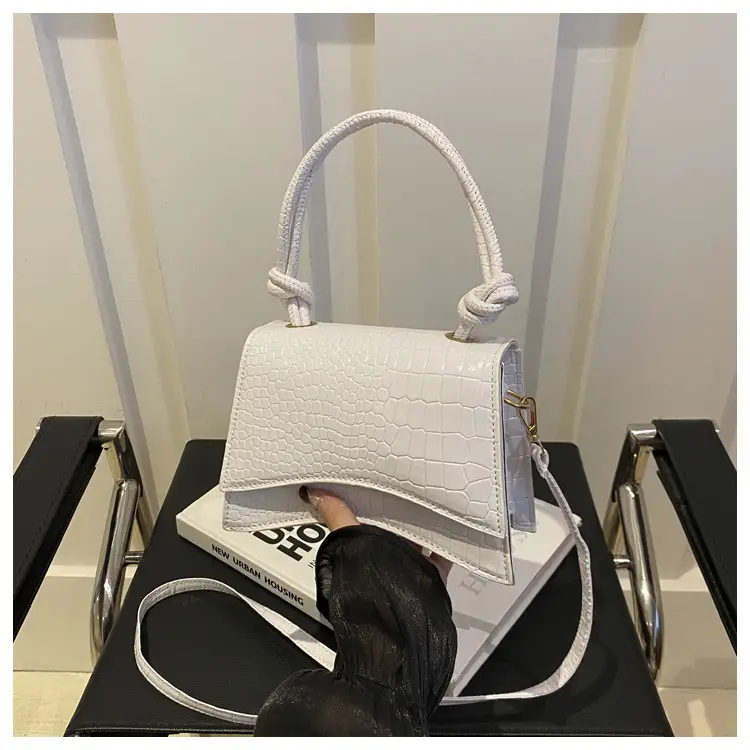 Crocodile Textured Shoulder Bag Women 2024 — feature 21
