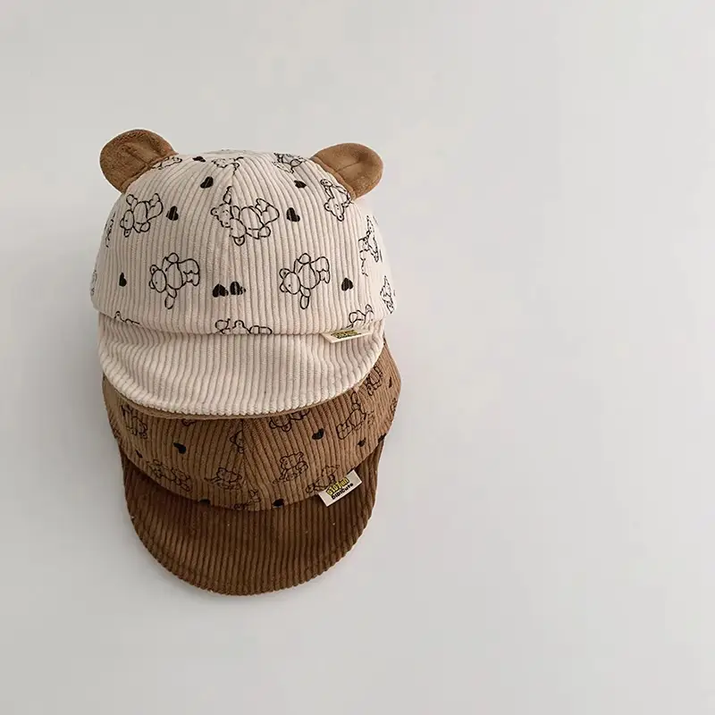 Cute Bear Ears Baby Hats for Baby 2025 Winter Warm - Image 6