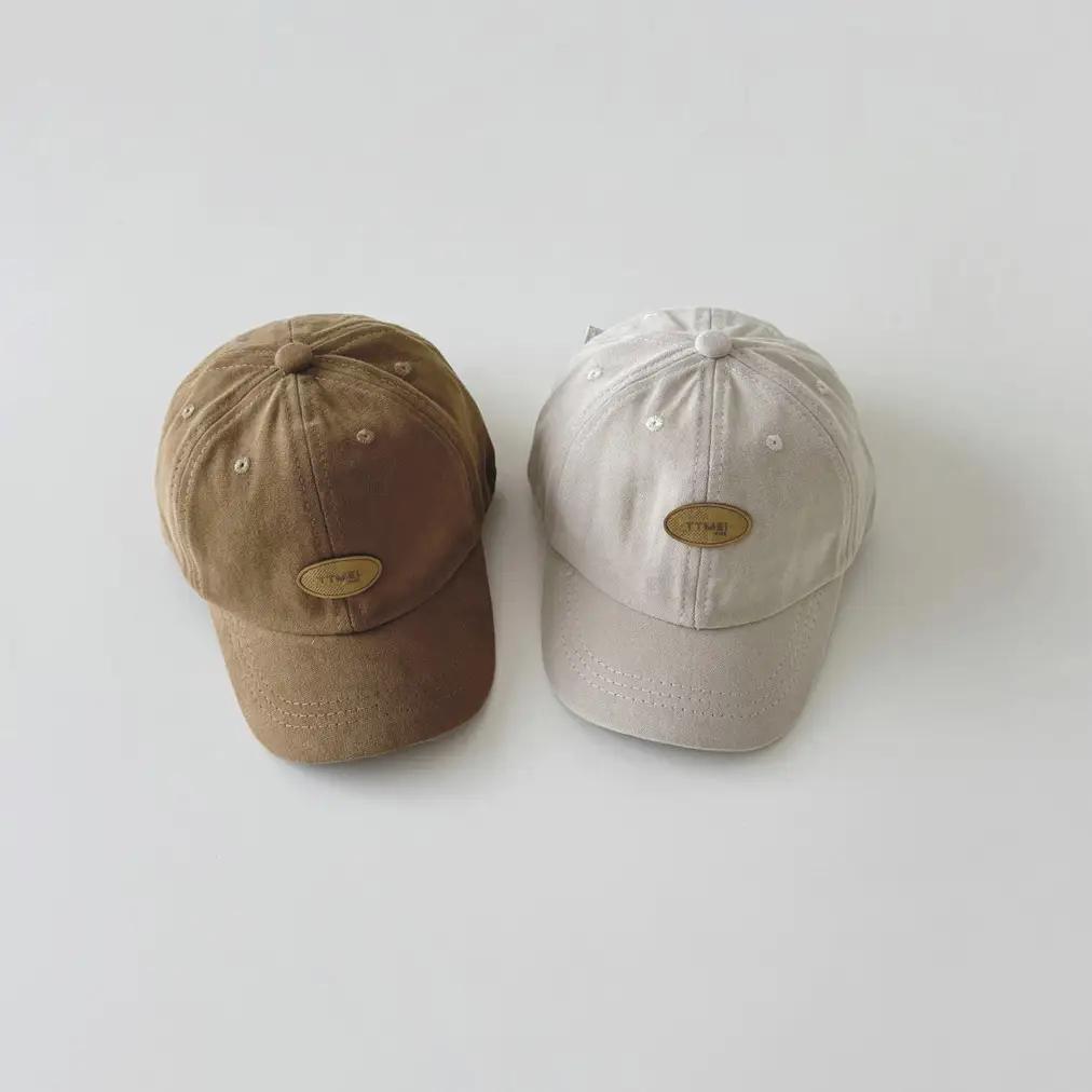 Yipin Brown Peaked Cap for Girls Autumn Winter