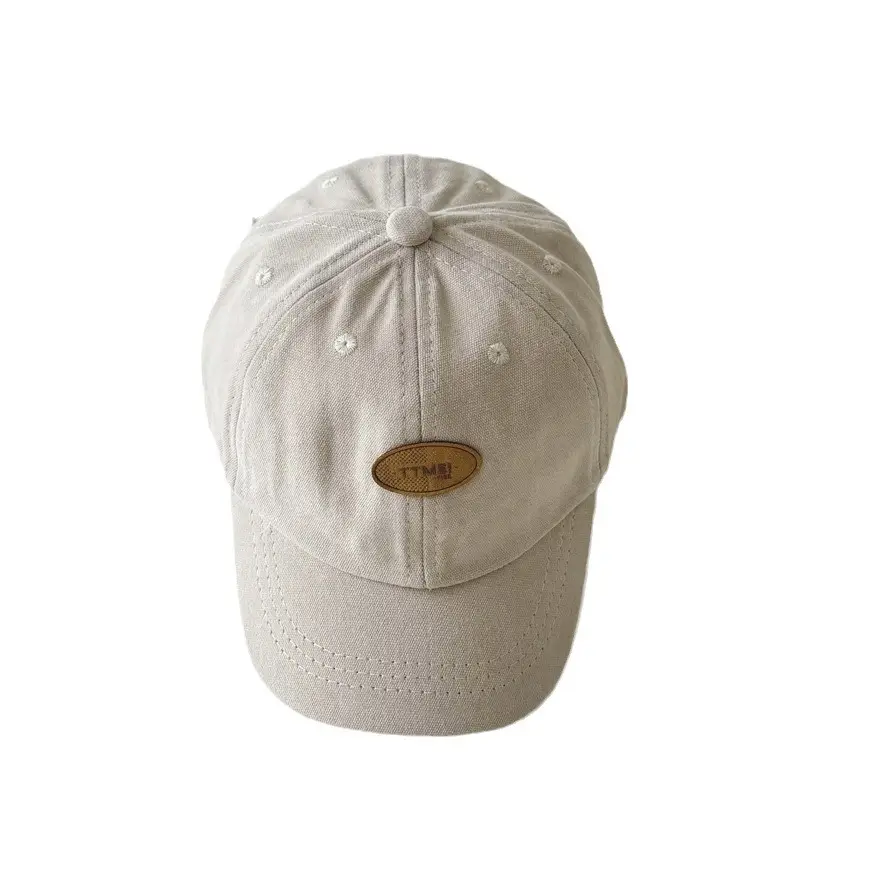 Yipin Brown Peaked Cap for Girls Autumn Winter