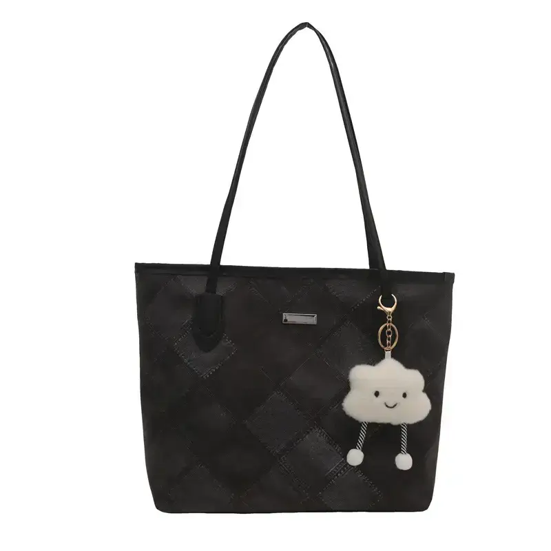 Retro Quilted Shoulder Bag Women 2024 New - Image 13