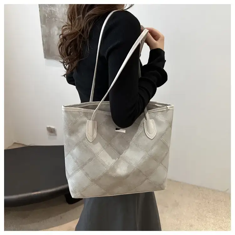 Retro Quilted Shoulder Bag Women 2024 New — feature 12