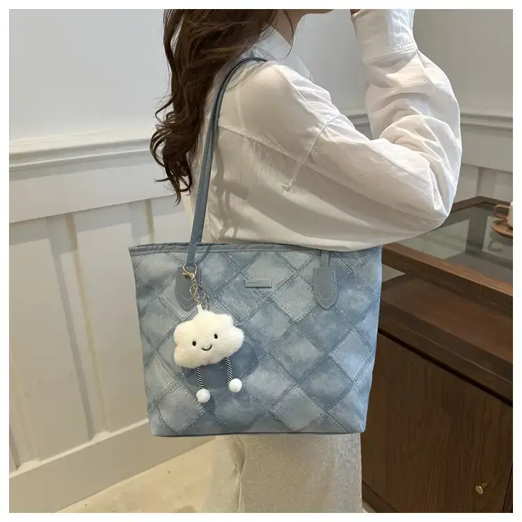 Retro Quilted Shoulder Bag Women 2024 New — feature 13