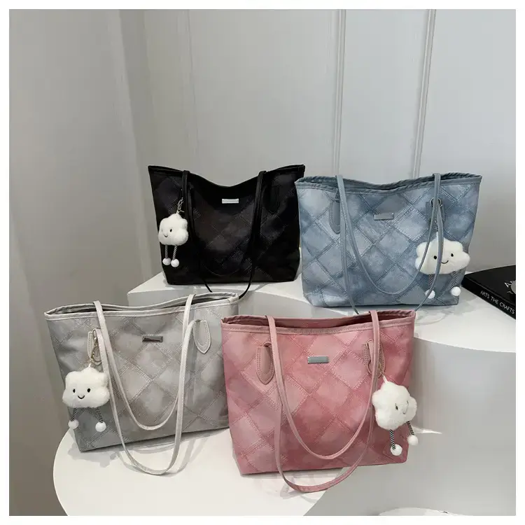 Retro Quilted Shoulder Bag Women 2024 New — feature 19