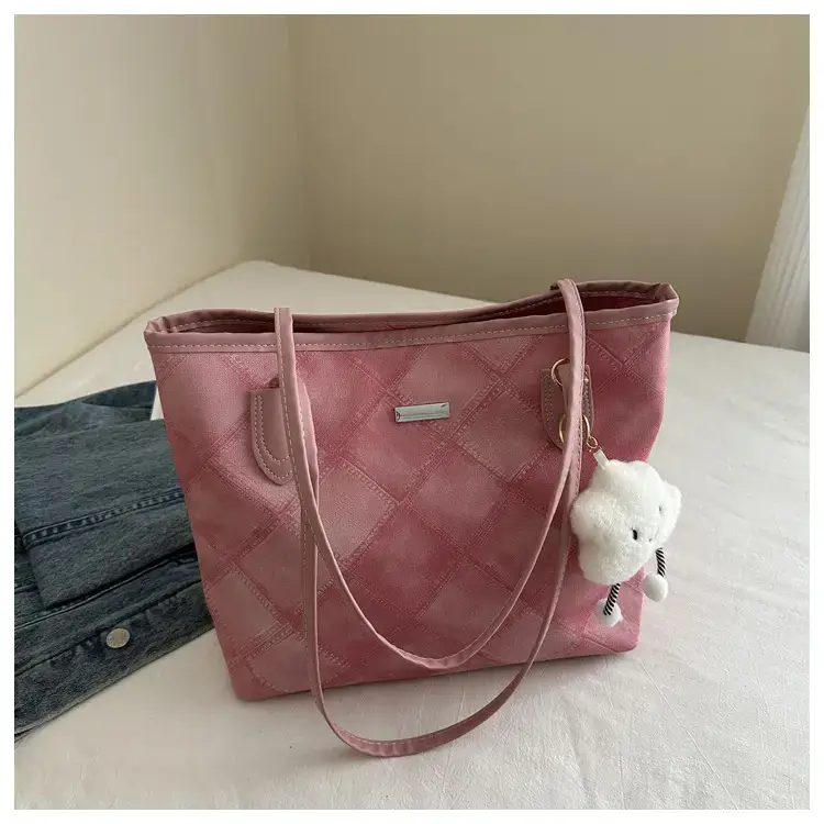 Retro Quilted Shoulder Bag Women 2024 New — feature 21