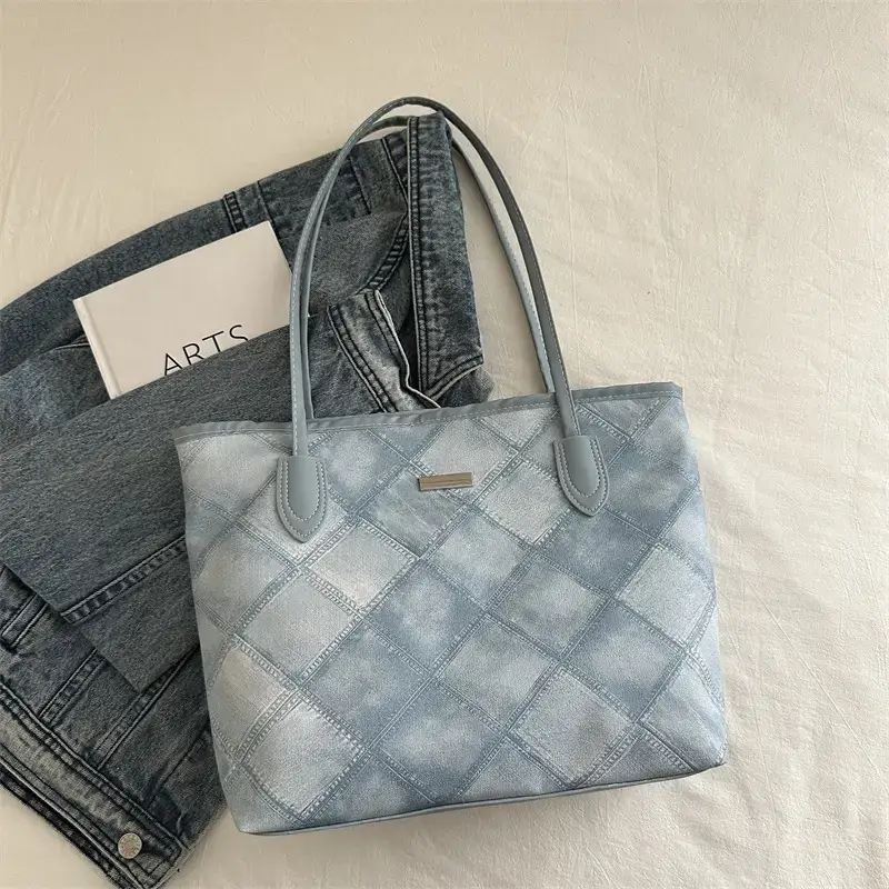 Retro Quilted Shoulder Bag Women 2024 New - Image 3