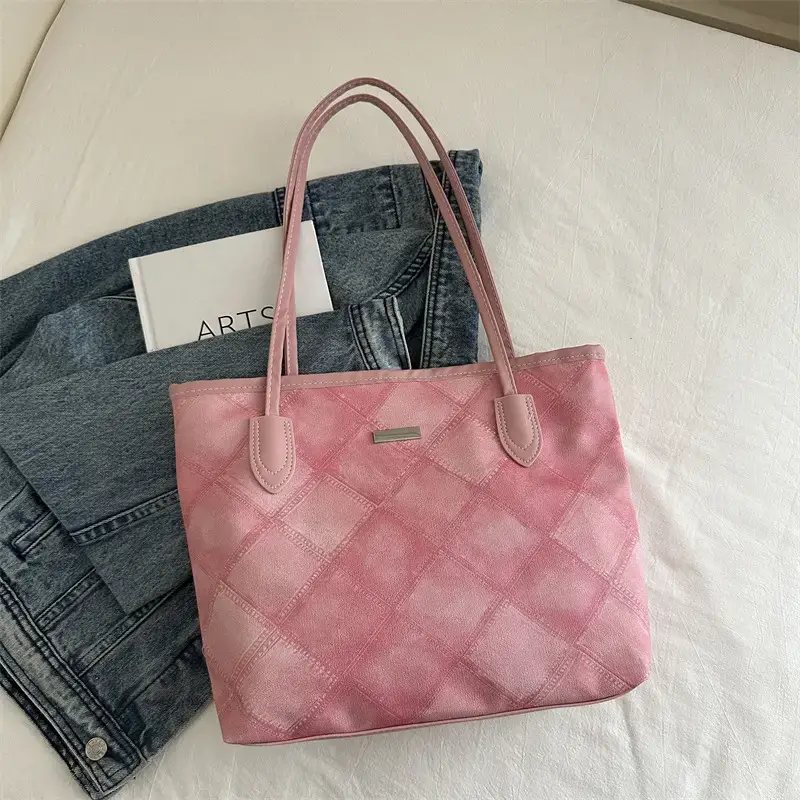 Retro Quilted Shoulder Bag Women 2024 New - Image 4