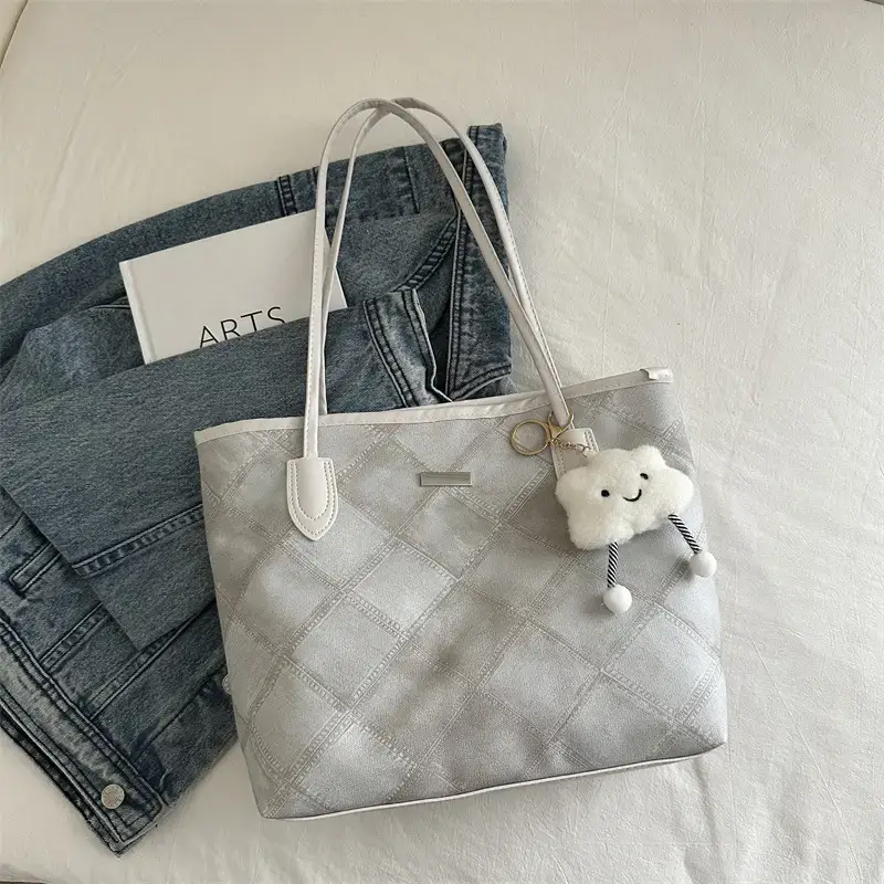 Retro Quilted Shoulder Bag Women 2024 New - Image 6