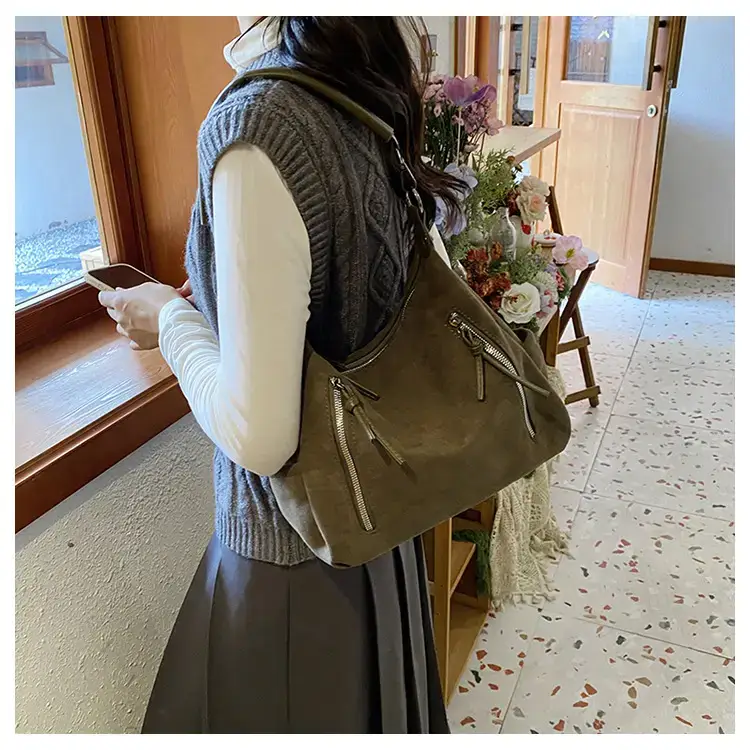 Black Retro Fashion Women's Shoulder Bag 2024 — feature 11