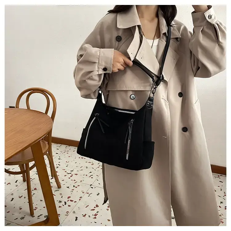 Black Retro Fashion Women's Shoulder Bag 2024 — feature 12