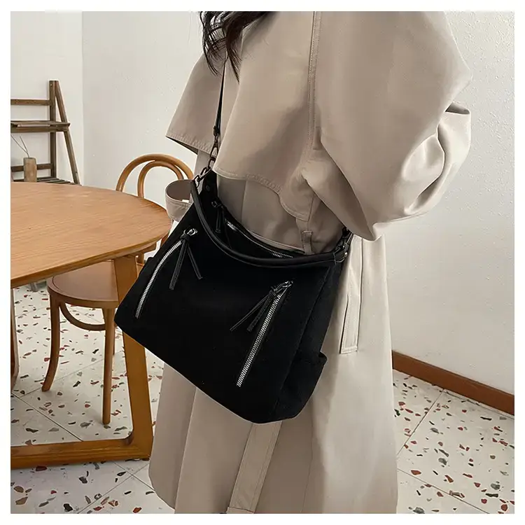 Black Retro Fashion Women's Shoulder Bag 2024 — feature 13