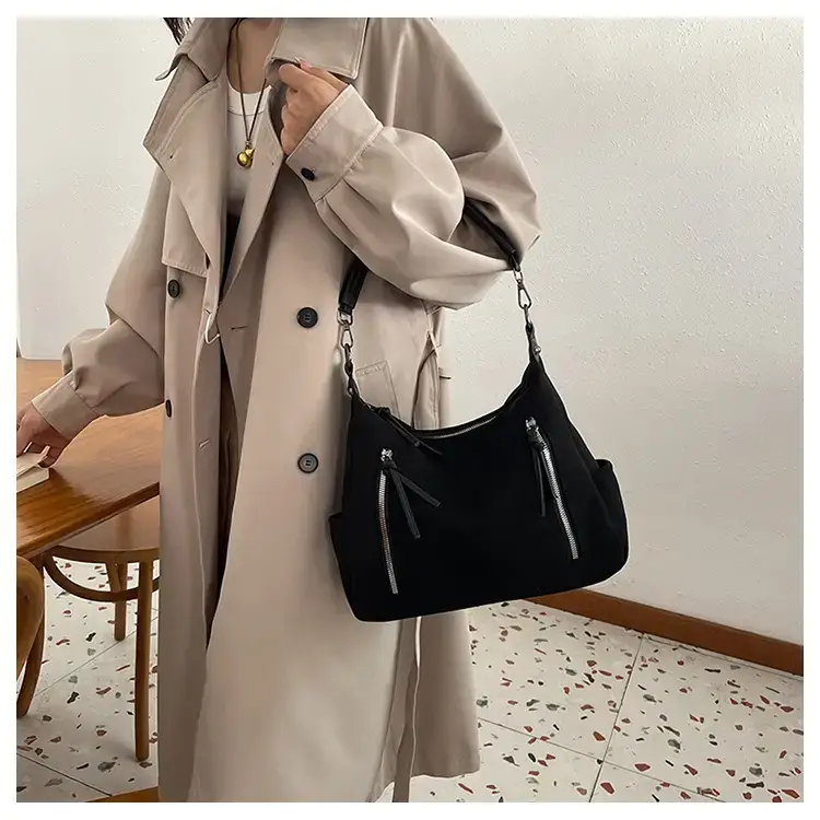 Black Retro Fashion Women's Shoulder Bag 2024 — feature 15