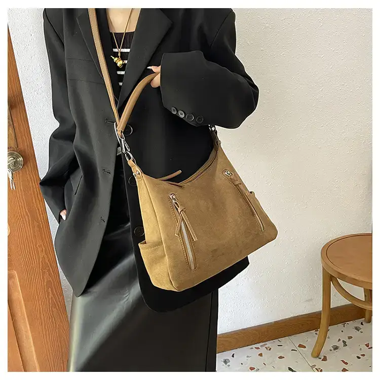 Black Retro Fashion Women's Shoulder Bag 2024 — feature 17