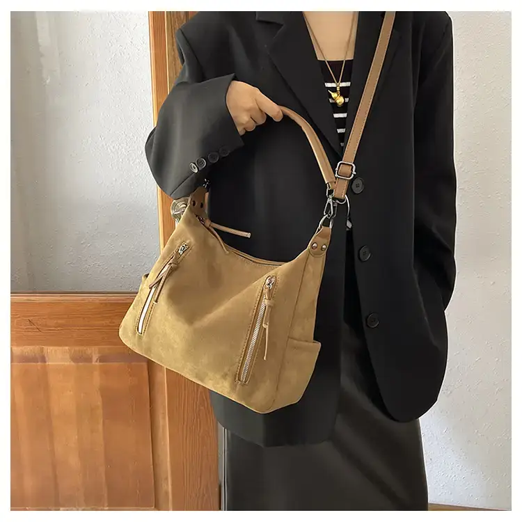 Black Retro Fashion Women's Shoulder Bag 2024 — feature 19