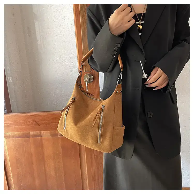 Black Retro Fashion Women's Shoulder Bag 2024 — feature 24