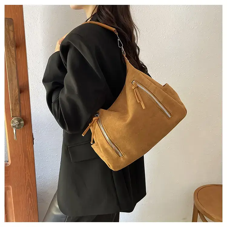 Black Retro Fashion Women's Shoulder Bag 2024 — feature 25