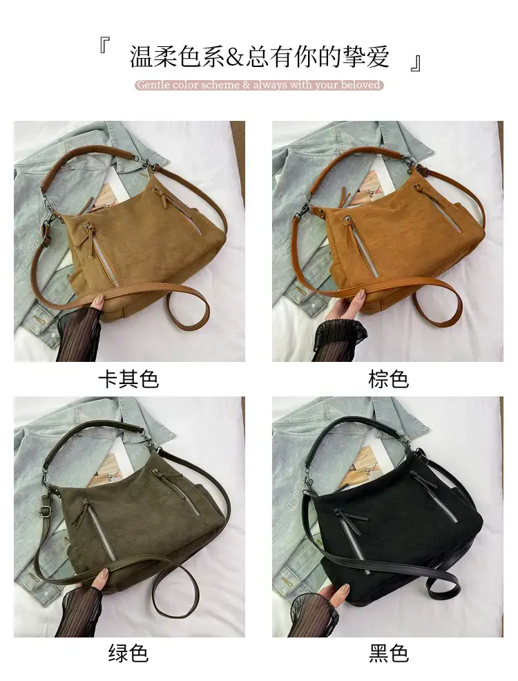 Black Retro Fashion Women's Shoulder Bag 2024 — feature 3