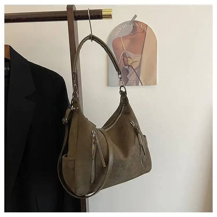 Black Retro Fashion Women's Shoulder Bag 2024 — feature 31