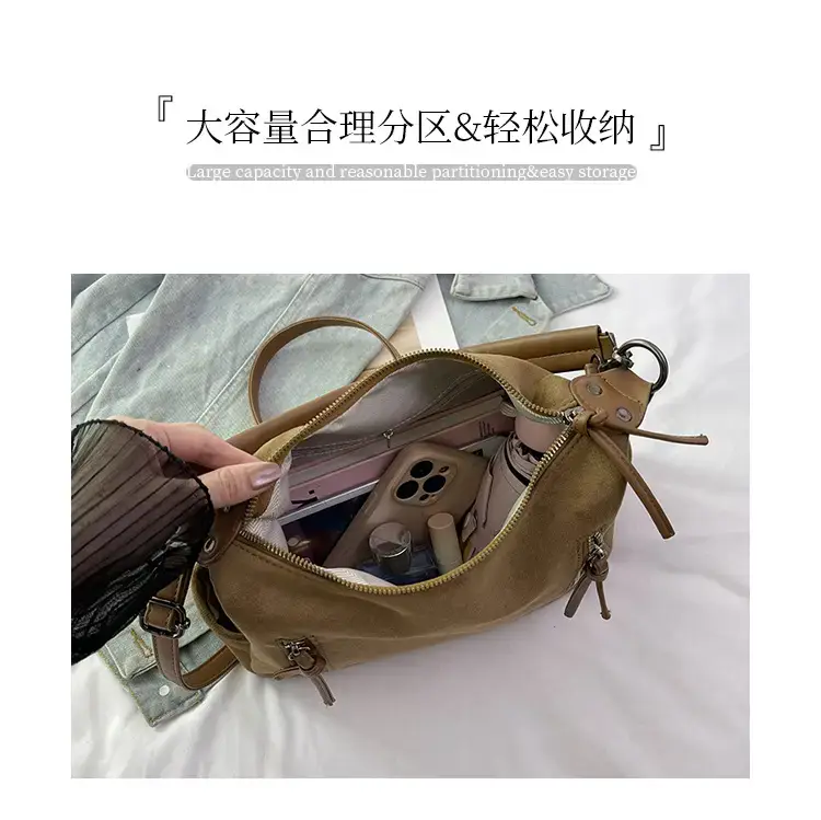 Black Retro Fashion Women's Shoulder Bag 2024 — feature 5