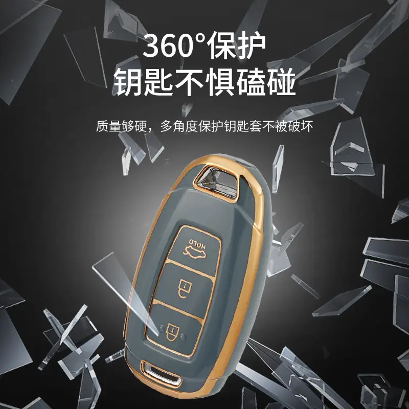 Suitable for Beijing Hyundai Key Cover Phnom Penh Xinjingda ix35 Festa ix25 Yuedong Elantra Name Figure Car Shell