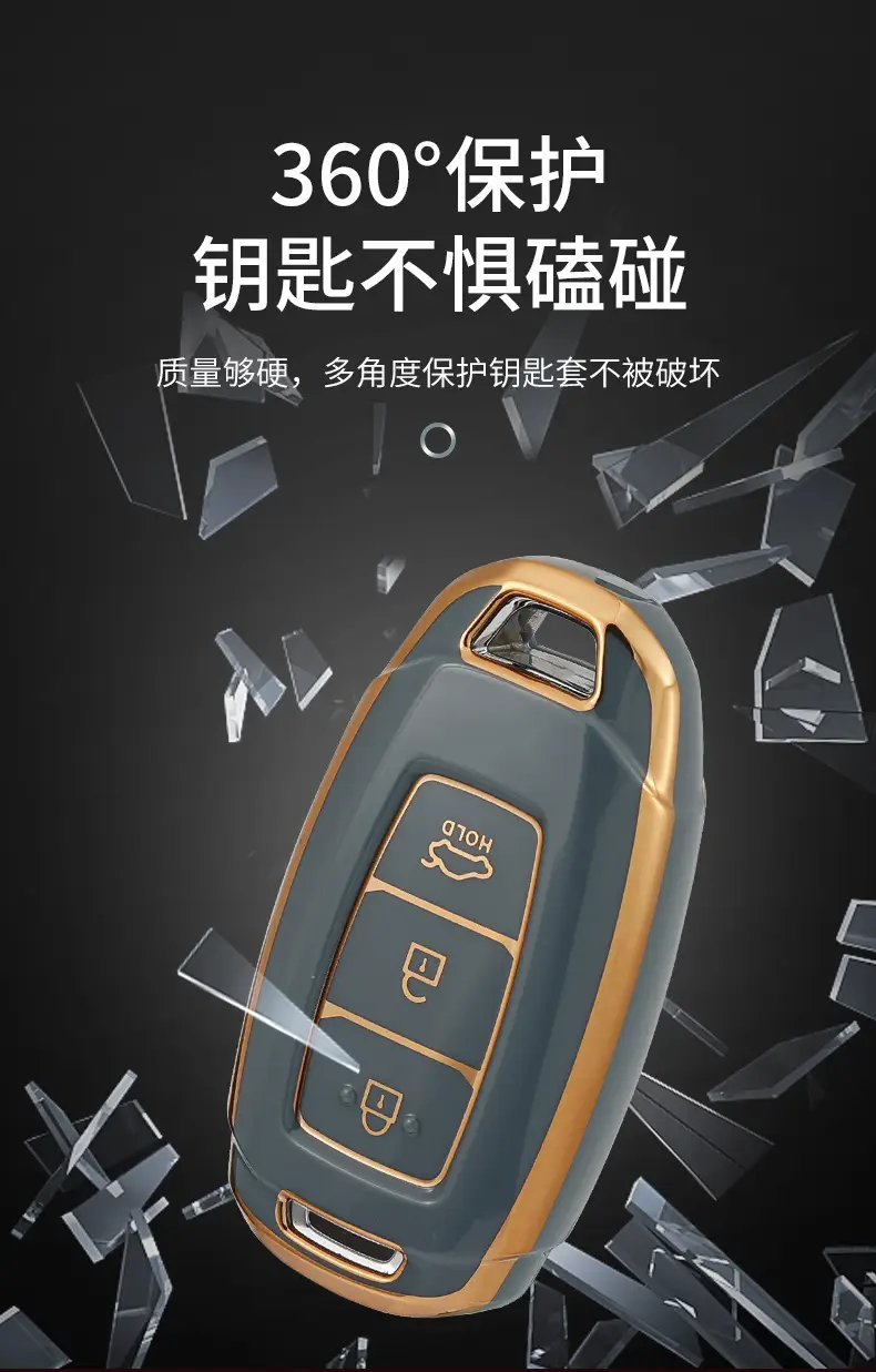 Suitable for Beijing Hyundai Key Cover Phnom Penh Xinjingda ix35 Festa ix25 Yuedong Elantra Name Figure Car Shell — feature 7