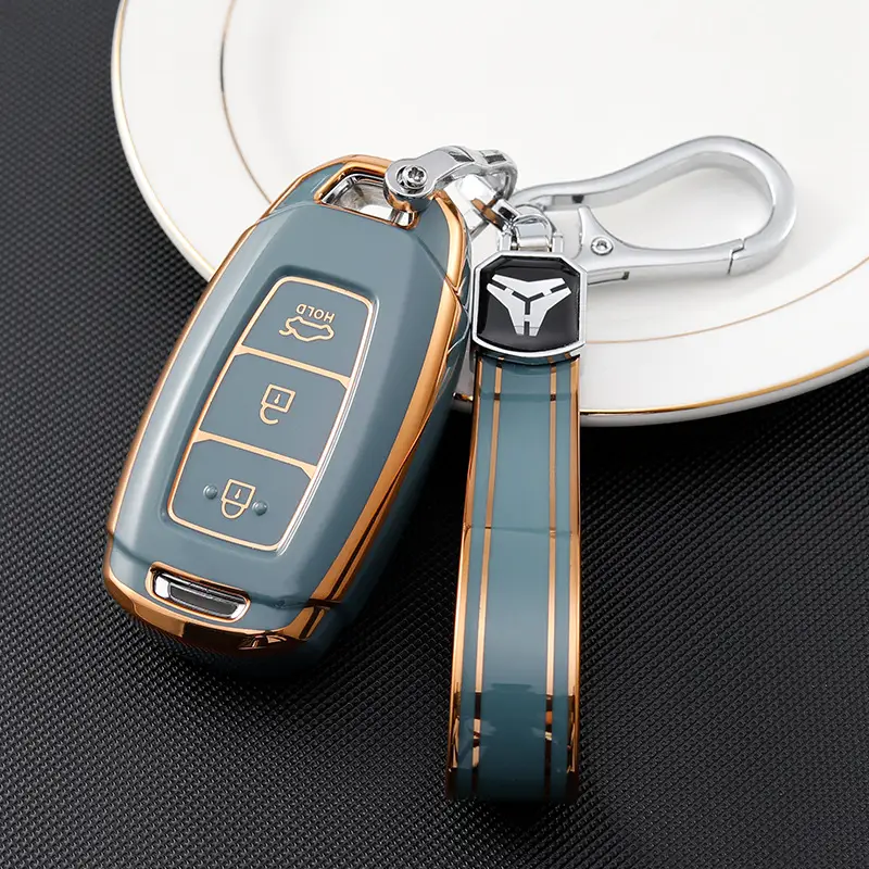 Suitable for Beijing Hyundai Key Cover Phnom Penh Xinjingda ix35 Festa ix25 Yuedong Elantra Name Figure Car Shell