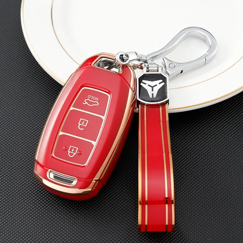 Suitable for Beijing Hyundai Key Cover Phnom Penh Xinjingda ix35 Festa ix25 Yuedong Elantra Name Figure Car Shell