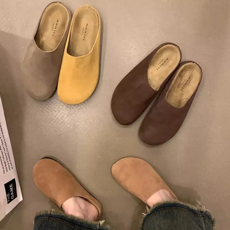 French Style Vintage Slip-On Flats for Women 2024 - Image 8