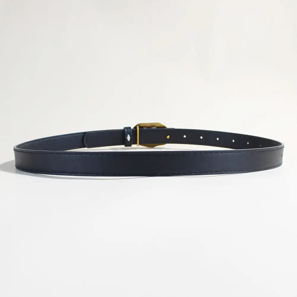 Women's Decorative Thin Belt with Gold Buckle — feature 8