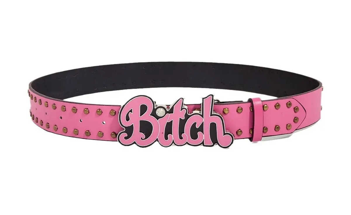 Ins Harajuku Belt Women Pink Rivet Spice Girls Y2K — feature 5