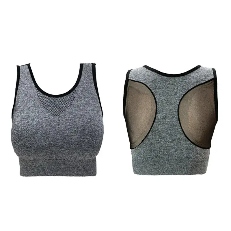 Pink Weight-Loss Special Sports Bra with Breast Retracting Design - Image 13