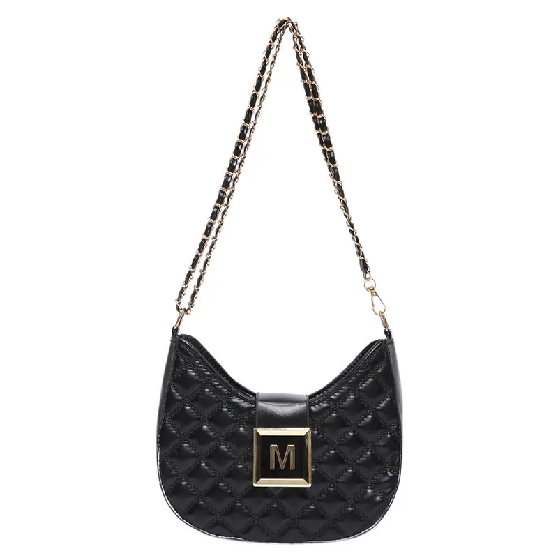 Pink Diamond Chain Shoulder Bag for Women 2024 - Image 9