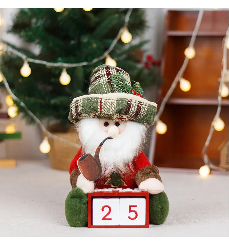 Old Man Snowman Calendar Decor for Home — feature 10