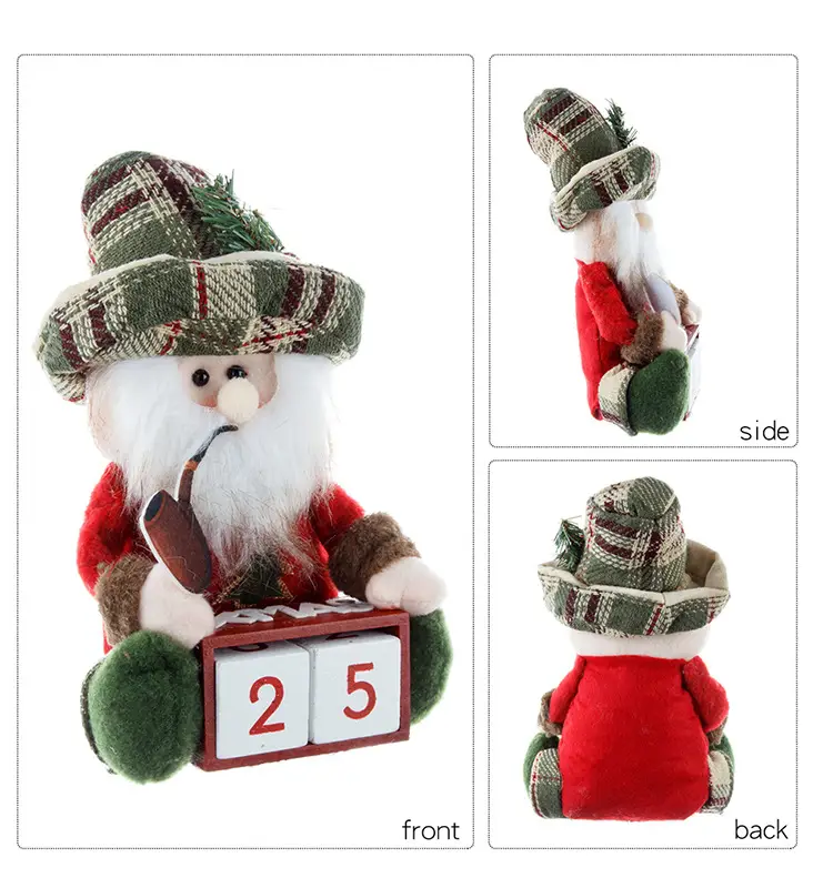 Old Man Snowman Calendar Decor for Home — feature 5