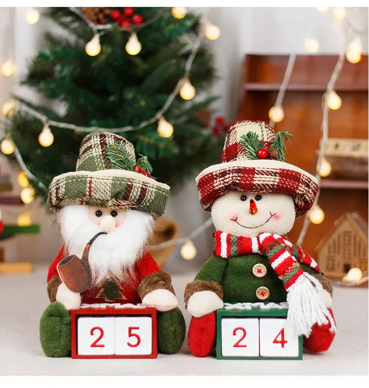 Old Man Snowman Calendar Decor for Home — feature 8