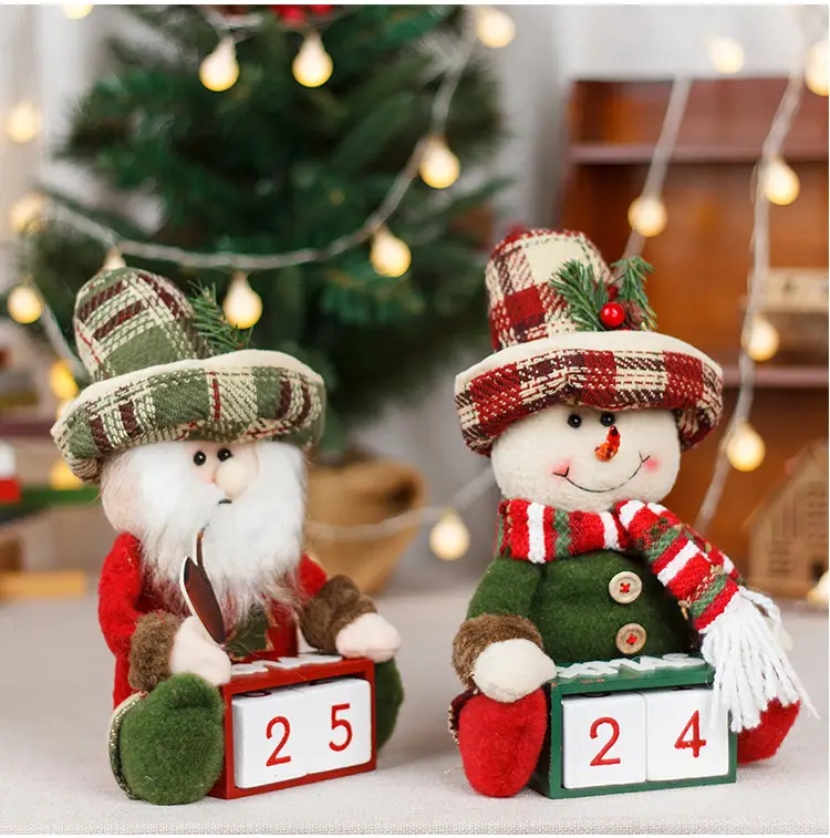 Old Man Snowman Calendar Decor for Home — feature 9