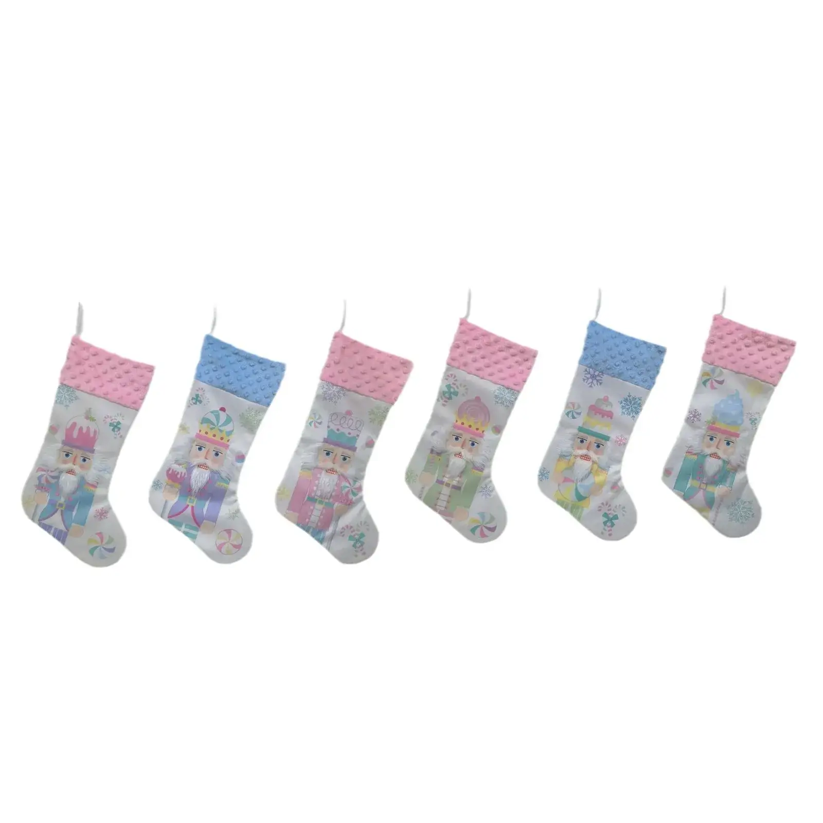New Christmas Socks for Kids Wooden Decor Garland - Image 11