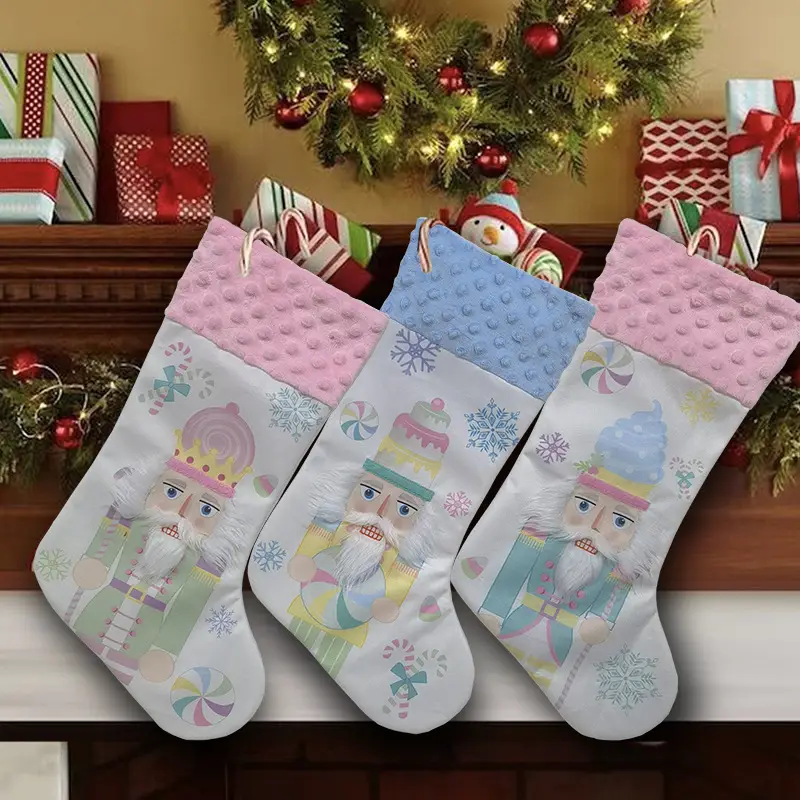 New Christmas Socks for Kids Wooden Decor Garland — feature 6