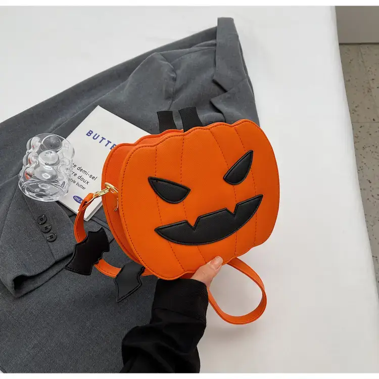 Halloween Pumpkin Shoulder Bags Orange Black 2024 — feature 16