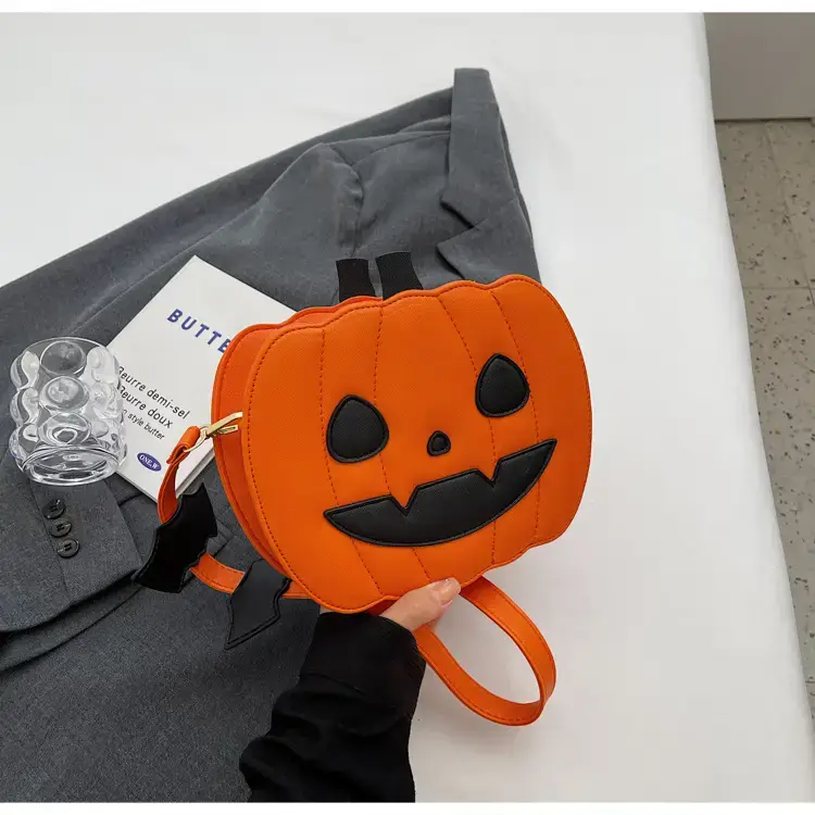 Halloween Pumpkin Shoulder Bags Orange Black 2024 — feature 19