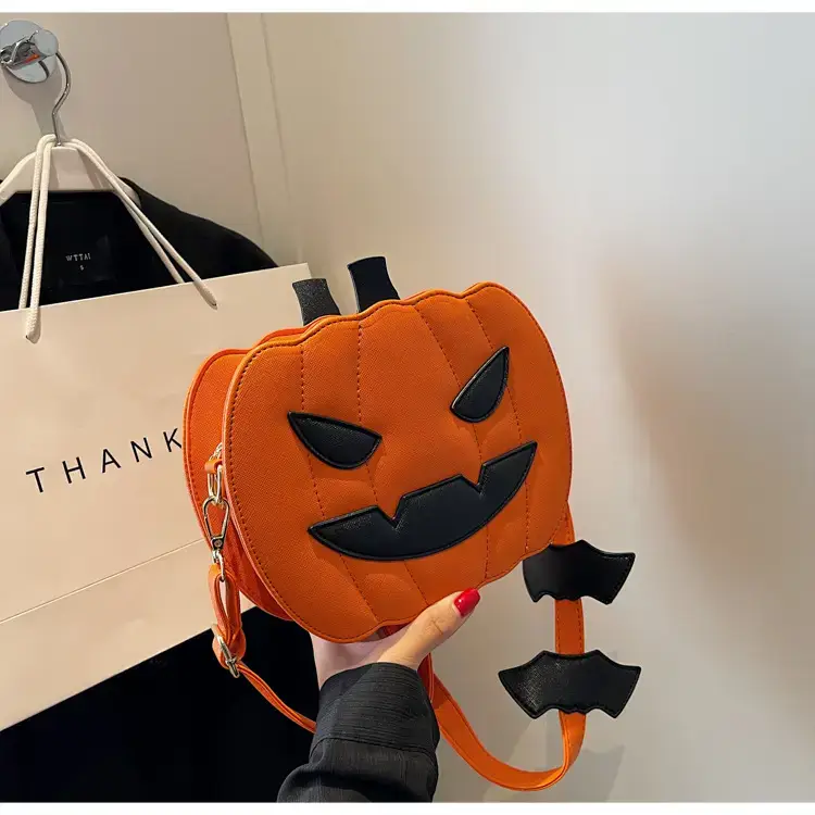 Halloween Pumpkin Shoulder Bags Orange Black 2024 — feature 30