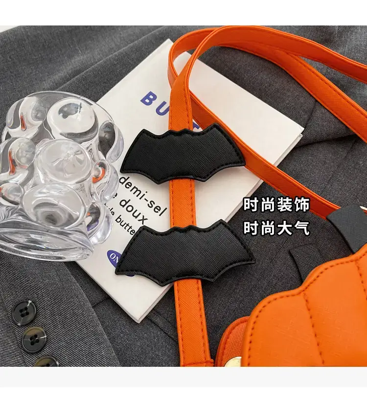 Halloween Pumpkin Shoulder Bags Orange Black 2024 — feature 6