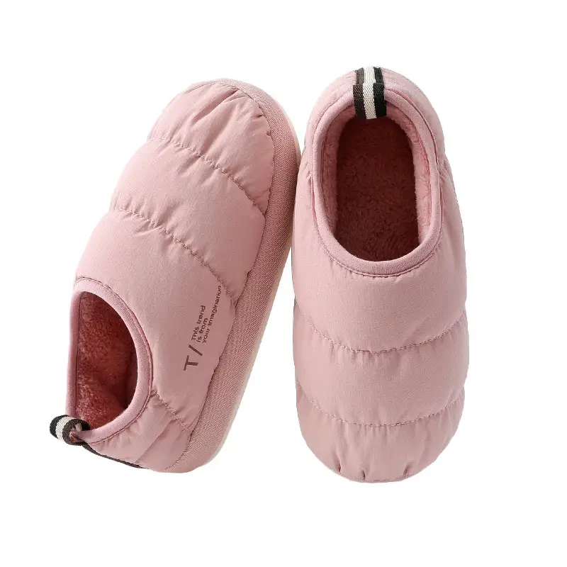 Maternity Shoes Winter Closed-Back Cotton Shoes Winter Women's Home Autumn and Winter 2025 New Cotton Slippers Women Waterproof Dirt-Resistant Non-Slip
