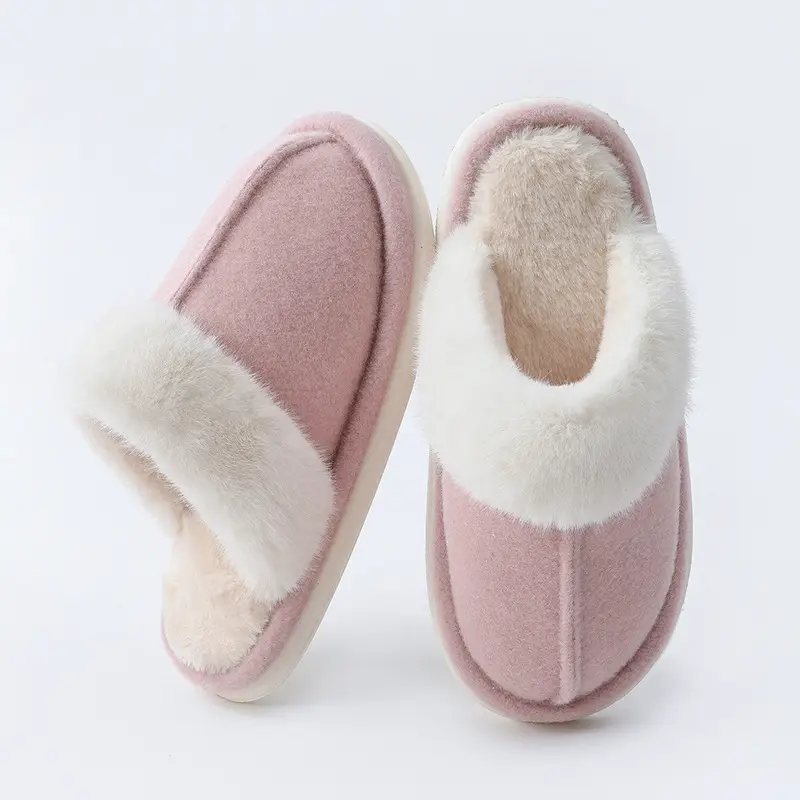 Maternity Shoes Winter Closed-Back Cotton Shoes Winter Women's Home Autumn and Winter 2025 New Cotton Slippers Women Waterproof Dirt-Resistant Non-Slip