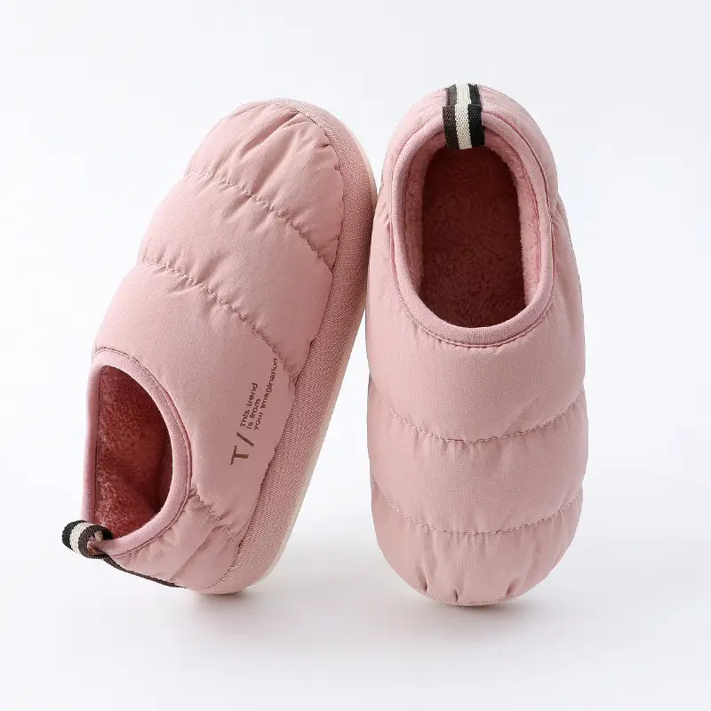 Maternity Shoes Winter Closed-Back Cotton Shoes Winter Women's Home Autumn and Winter 2025 New Cotton Slippers Women Waterproof Dirt-Resistant Non-Slip