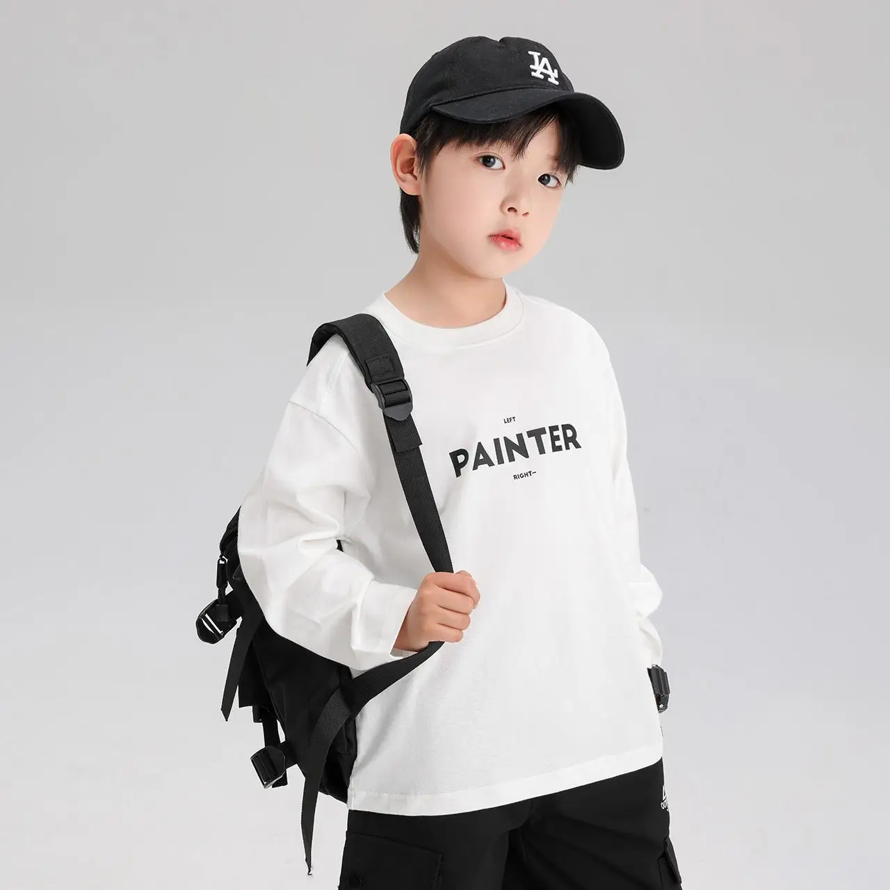 Zuoxi Boys Long Sleeve T-Shirt Pure Cotton Spring Autumn 2026 - Image 6