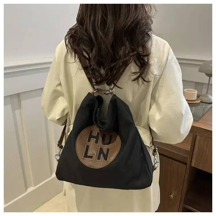 Fashion College Bag Set Large Capacity Multi-Use Tote — feature 12