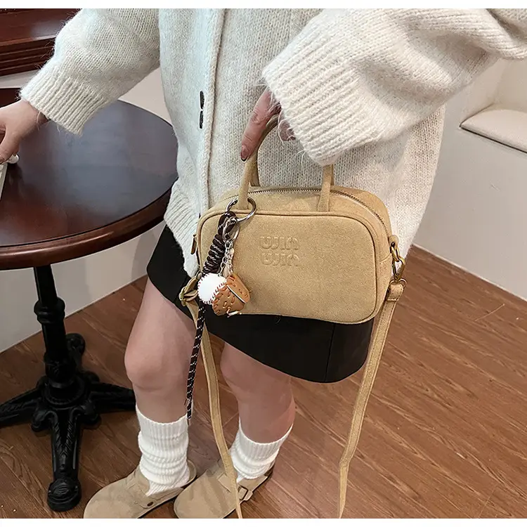 Women's Cross-Border Square Bag 2026 Winter Shoulder Bag — feature 15