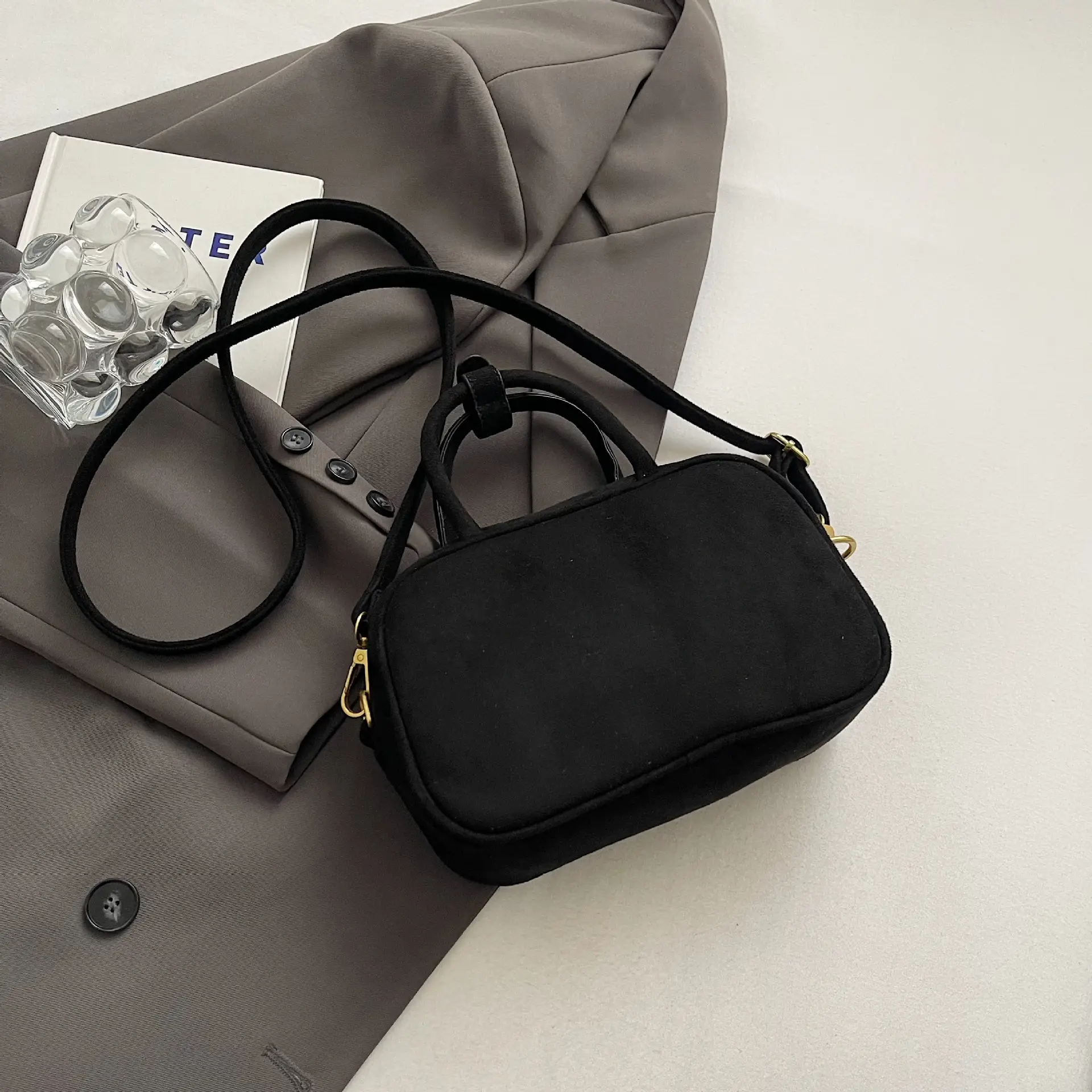 Women's Cross-Border Square Bag 2026 Winter Shoulder Bag