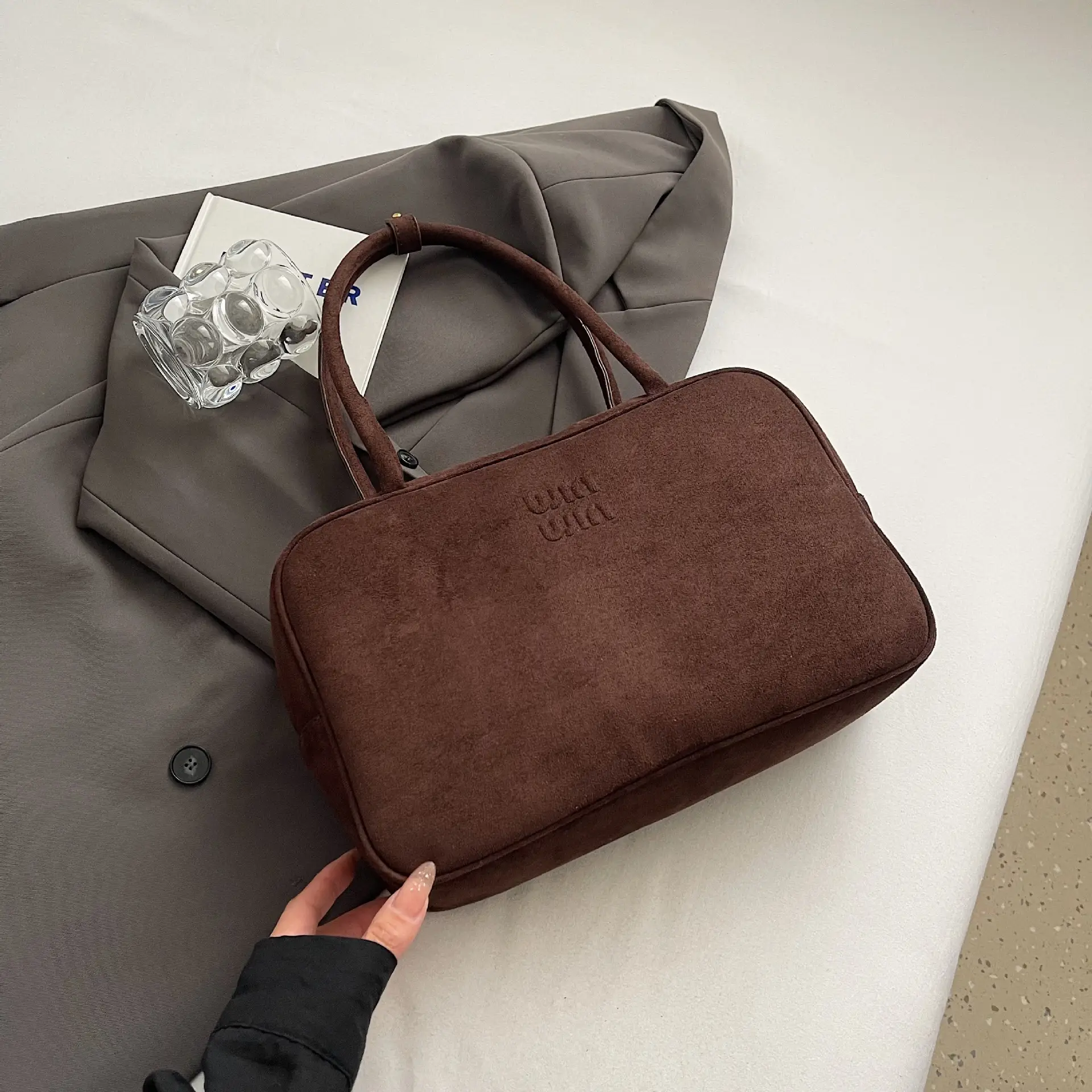 Women's Cross-Border Square Bag 2026 Winter Shoulder Bag